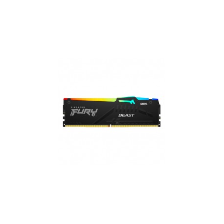 Memoria RAM Kingston Fury Beast RGB DDR5 / 5200MHz / 32GB / Non-ECC / CL40 / XMP / KF552C40BBA-32