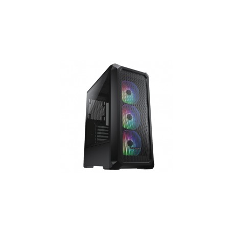 Gabinete Cougar Archon 2 Mesh RGB / Cristal Templado / Midi-Tower, ATX/Micro ATX/Mini-ITX / USB 2.0/3.0 / Sin Fuente / 3 Ventil