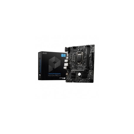 Tarjeta Madre MSI H510M PRO-E Socket LGA1200 Intel H510 Micro-ATX / DDR4 / Intel Core 11th Generación