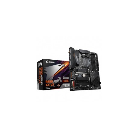 Tarjeta Madre B550 Aorus Elite AX V2 / AM4 / AMD Ryzen 5000 series Ready / ATX / WIFI 6