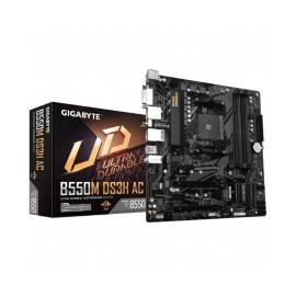 Tarjeta Madre Gigabyte B550M DS3H AC SOCKET AM4 B550M DS3H AC/ AMD RYZEN 5000 SERIES READY