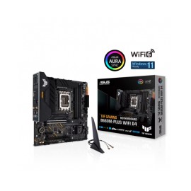 Tarjeta Madre ASUS TUF GAMING B660M-PLUS WIFI D4 / Socket LGA1700 Intel B660 Micro-ATX / DDR4 / Intel Core 12th Generación