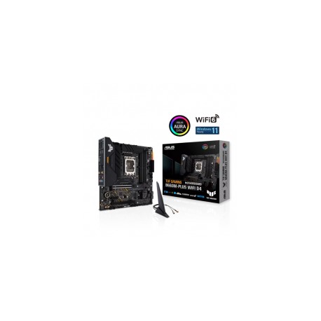 Tarjeta Madre ASUS TUF GAMING B660M-PLUS WIFI D4 / Socket LGA1700 Intel B660 Micro-ATX / DDR4 / Intel Core 12th Generación