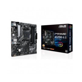 Tarjeta Madre Asus PRIME A520M-A-ll/CSM Socket AM4 AMD Ryzen 5000 READY / A520 Micro ATX / DDR4