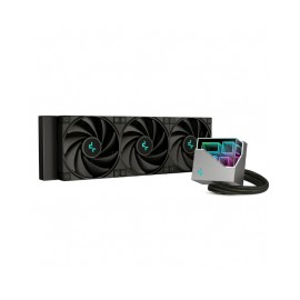 Enfriamiento Líquido DeepCool LT720 R-LT720-BKAMNF-G-1 / Mirror Design Pump Head / 360 mm Radiador / All-in-One Water Cooling