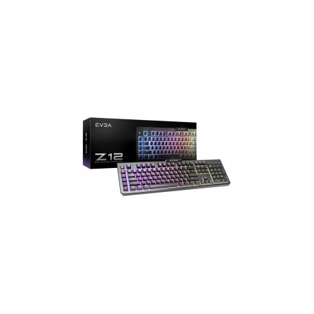 Teclado Gamer Mecanico EVGA GAMING Z12 RGB / Cherry MX / Español / 834-W0-12SP-K2/ gamerdays