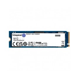 Unidad de Estado Solido M.2 KINGSTON / 500GB (SNV2S/500G) / NV2 / PCIE 4.0 / NVME 228