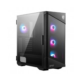 Gabinete MSI MPG VELOX 100R / Cristal Templado / Black /4 Fans RGB / USB 3.2 Tipo C / ATX