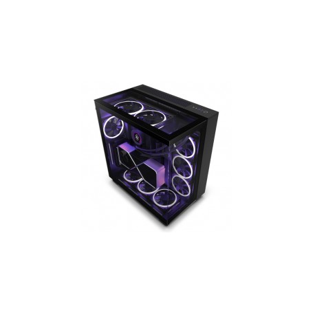 NZXT H9 Elite / ATX Mid Tower / Incluye 3 Ventiladores 120mm RGB Duo Fan / Capacidad de 10 Ventiladores / Soporta radiadores de