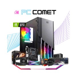 PC COMET / AMD RYZEN 5 5500 / GTX 1660 SUPER / 16GB RAM / 500GB SSD M.2 NVME / FUENTE 700W 80+ BRONZE / PROMOCION