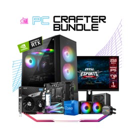 PC CRAFTER BUNDLE / INTEL CORE I7-12700 / RTX 3060 12GB / 32GB RAM / 1TB SSD M.2 NVME / ENFRIAMIENTO LIQUDIO 240MM / FUENTE 700