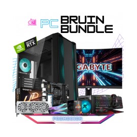 PC BRUIN BUNDLE / AMD RYZEN 5 5600X / RTX 4060 TI / 16GB RAM / 1TB SSD M.2 NVME / DISIPADOR DE TORRE RGB / FUENTE 600W 80+ BRON