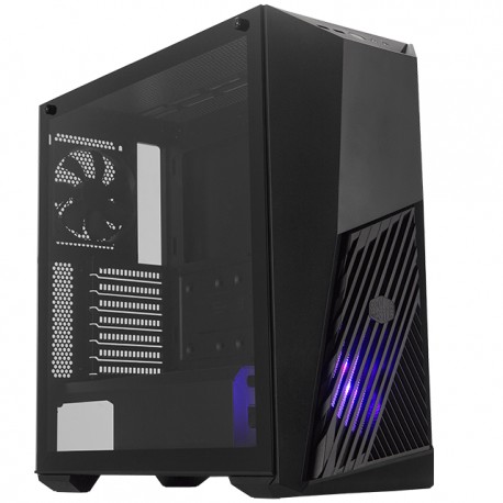 Gabinete Cooler Master Masterbox K501L RGB TG/ Cristal Templado / 2 Ventiladores 120mm / ATX / USB 3.0 / MCB-K501L-KGNN-SR1