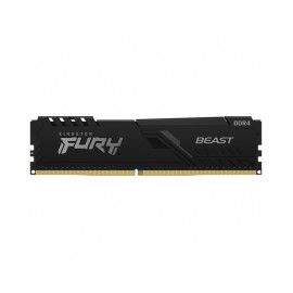 Memoria RAM DDR4 16GB 3200MHz Kingston Fury Beast 1 Modulo Negro KF432C16BB1/16