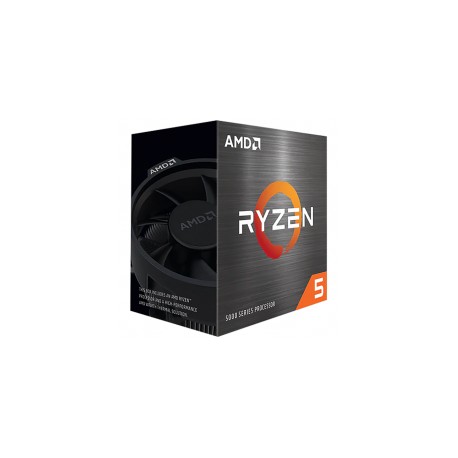 Procesador AMD Ryzen 5 5600X / 6 Core / 12 Thread / 3.7GHz / 4.6GHz Boost / TDP 65W / Wraith Stealth / (Requiere Tarjeta de Vid