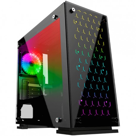 Gabinete Balamrush Talos / Micro-ATX / Cristal Templado / Led RGB / BR-922968