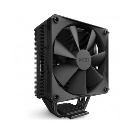 Disipador CPU NZXT T120 Negro / Enfriador de Aire para CPU / Tubos de Cobre Conductivos / Rodamientos Dinámicos de Fluidos / Co