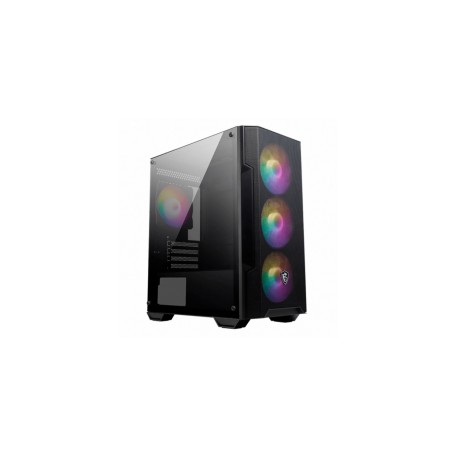 Gabinete MSI MAG FORGE M100A / Black /4 Fans RGB / USB 3.0 / Micro ATX