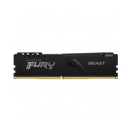 Memoria RAM DDR4 8GB 3200MHz Kingston Fury Beast 1 Modulo Negro KF432C16BB1/8/