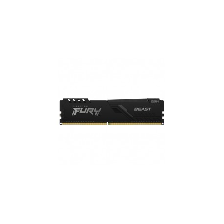 Memoria RAM DDR4 8GB 3200MHz Kingston Fury Beast 1 Modulo Negro KF432C16BB1/8/