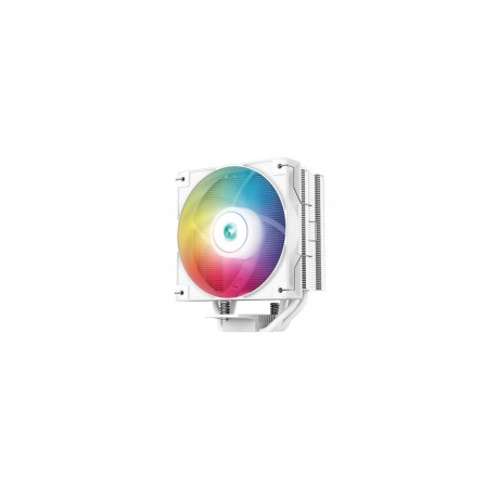 Disipador de torre Deepcool AG400 WH ARGB / Blanco / 120mm / AMD /  INTEL