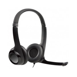 Diadema Logitech H390 Negra / USB / Microfono / Ideal para Call Center / 981-000060