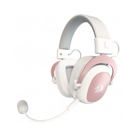 Diadema Gamer Redragon Zeus2 H510 / Blanco /Sonido envolvente 7.1 / Controladores de 2.087 in / Micrófono desmontable / PC / PS