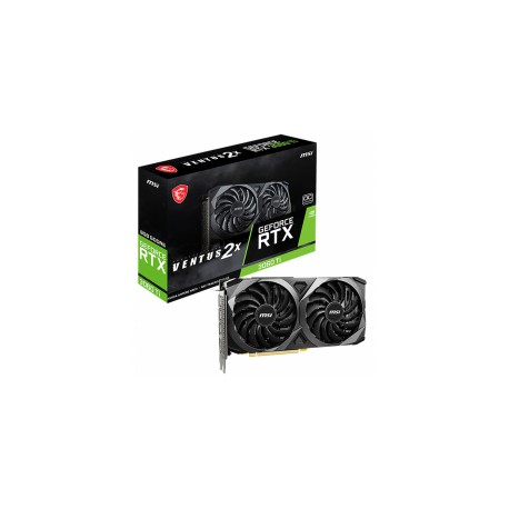 Tarjeta de Video Nvidia GeForce RTX 3060 TI / MSI Ventus 2X OC LHR / 912-V397-233 / SOLO VENTA POR ENSAMBLE