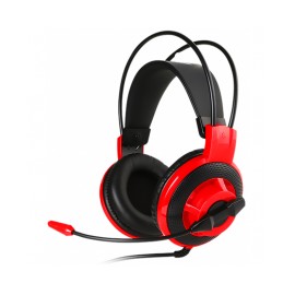 Diadema Gamer MSI DS501 Jack 3.5mm x2 / Rojo / Omnidireccional/ gamerdays