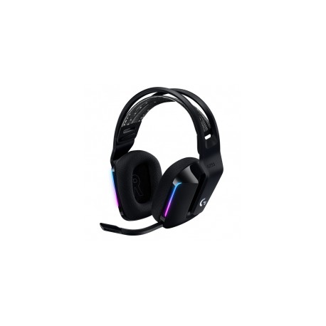 Diadema Gamer Logitech G733 Lightspeed Wireless RGB/ Microfono / RGB Lightsync/ Black - 981-000863