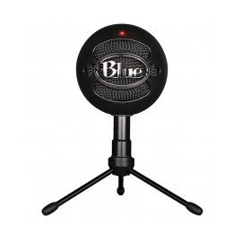 Microfono para Streaming Calidad Estudio / Blue Snowball Cardioide Black / 988-000067/ gamerdays