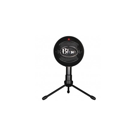 Microfono para Streaming Calidad Estudio / Blue Snowball Cardioide Black / 988-000067/ gamerdays