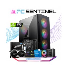 PC SENTINEL / INTEL CORE I5-13400 / NVIDIA RTX 4070 12GB / 16GB RAM / 1TB SSD M.2 NVME / FUENTE 700W 80+ BRONZE / DISIPADOR DE 