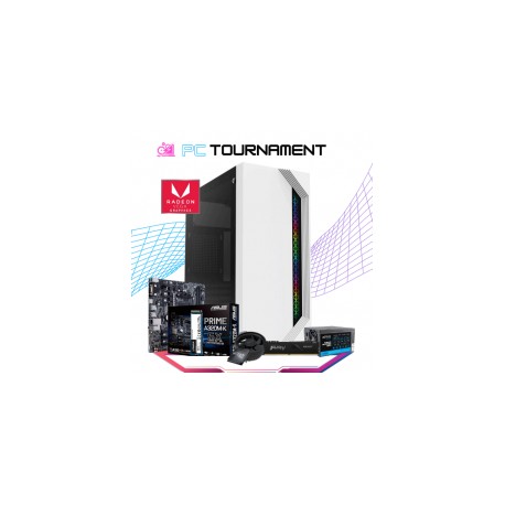 PC TOURNAMENT / AMD RYZEN 5 PRO 4650G / RADEON VEGA GRAPHICS / 16GB RAM / 500GB SSD M.2 NVME / FUENTE 500W / PROMOCION