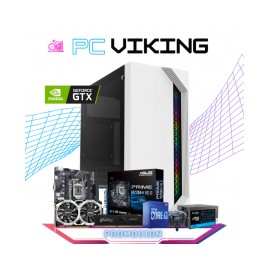 PC VIKING / INTEL CORE I3-10100 / GTX 1650 4GB / 16GB RAM / FUENTE 500W / PROMOCION