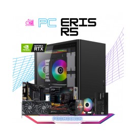 PC ERIS R5 / AMD RYZEN 5 5600X / RTX 4060 TI 8GB / 16GB RAM / 1TB SSD M.2 NVME / DISIPADOR DE TORRE ARGB / FUENTE 700W EVGA / P