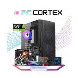 PC CORTEX / AMD RYZEN 5 5500 / NVIDIA GTX 1650 4GB / 16GB RAM /500GB SSD M.2 NVME / FUENTE 400W 80+ BRONZE / PROMOCION