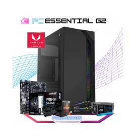 PC ESSENTIAL G2 / AMD RYZEN 7 5700G 8C 16T / GRAFICOS INTEGRADOS RADEON VEGA / 16GB RAM / 480GB SSD / FUENTE 500W / PROMOCION