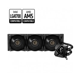 Enfriamento Líquido para CPU MSI Mag Coreliquid P360 / Ventilador Triple de 120mm 500 200RPM / Negro / PWN de 4.724 in / MAG CO