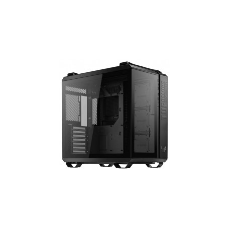 Gabinete Asus GT502 TUF Gaming Black / ATX, Micro-ATX, Mini-ITX / Dual Chamber Chassis / Panel Frontal con Usb Type-C / Diseño 