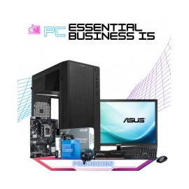 PC ESSENTIAL BUSINESS I5 / INTEL CORE I5-12400 / INTEL UHD 730 GRAPHICS / 16GB RAM / 500GB SSD M.2 NVME / DISIPADOR DE STOCK / 