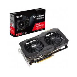 Tarjeta de video Radeon RX 6500 XT 4GB GDDR6 / ASUS TUF GAMING / HDMI, DP/ PCI-e 4.0 / Nuevo Chip RDNA 2 / TUF-RX6500XT-O4G-GAM