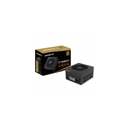 Fuente de poder Gigabyte GP-P750GM / 750W / 80 Plus Gold - Full Modular