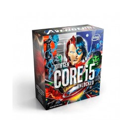 Procesador Intel Core i5-10600KA Edición Especial Marvel Avengers / 4.10GHz / 4.80GHz / 6 Nucleos / 12 Hilos / Socket LGA1200 /