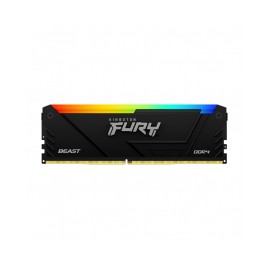 Memoria RAM Kingston FURY Beast RGB DDR4 / 8GB / 3200MT/s / Non-ECC / XMP / KF432C16BB2A/8