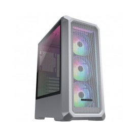 Gabinete Cougar Archon 2 Mesh RGB White / Panel frontal Mesh / Panel lateral Cristal Templado / 3 Ventiladores ARGB incluidos /