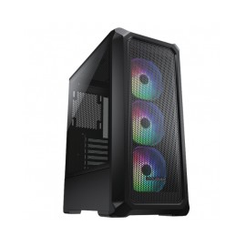 Gabinete Cougar Archon 2 Mesh RGB / Cristal Templado / Midi-Tower, ATX/Micro ATX/Mini-ITX / USB 2.0/3.0 / Sin Fuente / 3 Ventil