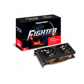 Tarjeta de Video Power Color Fighter AMD Radeon RX 7600 8GB GDDR6 / RX7600 8G-F / 128-bit