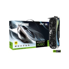 Tarjeta de Video Zotac NVIDIA GeForce RTX 4080 AMP Extreme AIRO / 16GB / 256-Bit GDDR6 / PCI Express 4.0 / ZT-D40810B-10P