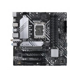 Tarjeta Madre Asus Prime B660M-A AC D4 / Intel B660 / LGA 1700 / Micro ATX / M.2 PCIe 4.0 / Wi-Fi 5 / USB 3.2 / DDR4 / PRIME B6